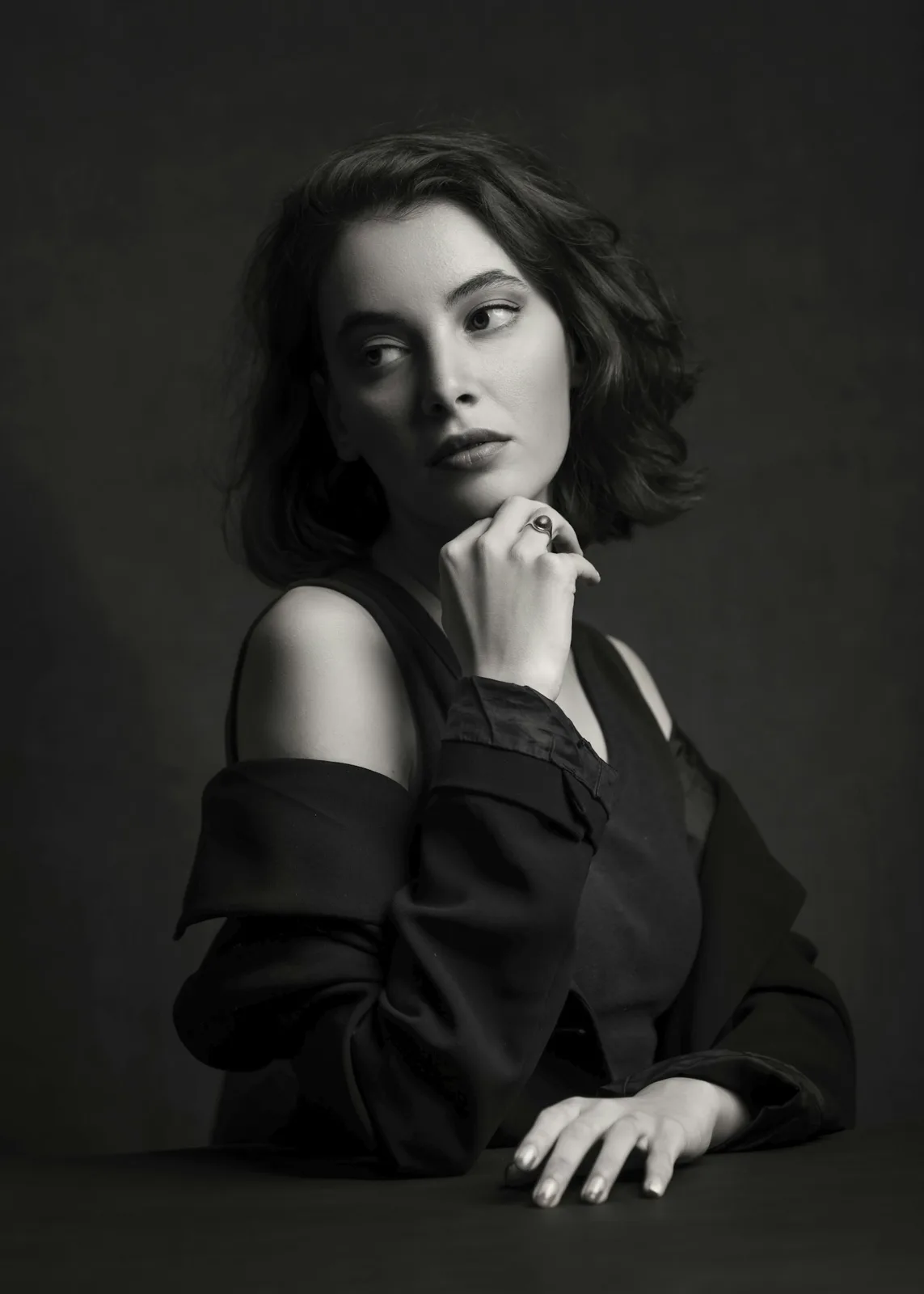 Portrait avant retouche