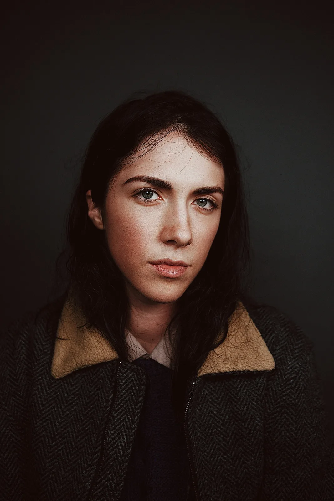 Portrait réalisé au studio